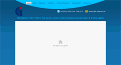 Desktop Screenshot of govindcables.com